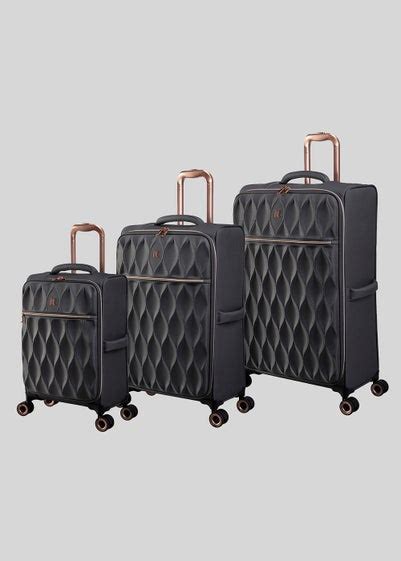 it luggage enliven grey suitcase.